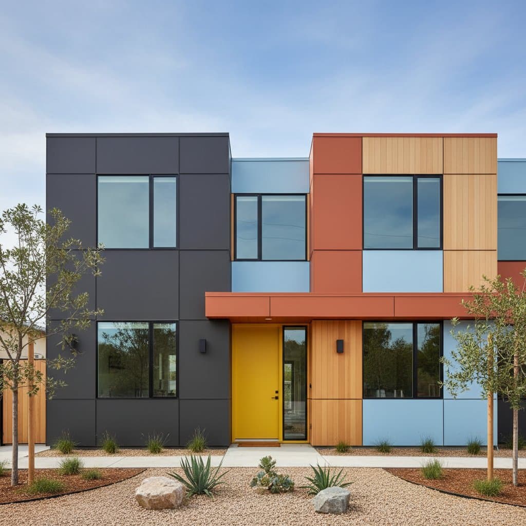 Featured image for Why Color-Blocked Facades Define Modern Architecture