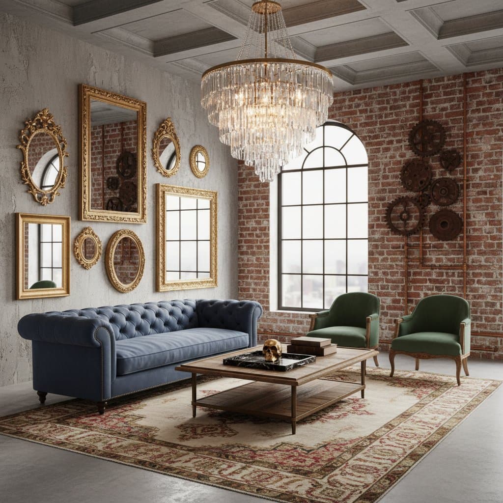 Featured image for Industrial-Baroque: Where Grit Meets Glamour in 2025