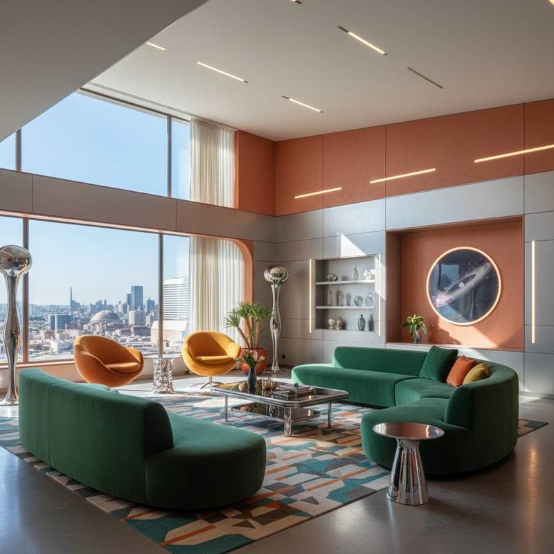 Featured image for Retro-Futurism Brings 1970s Sci-Fi Style Home