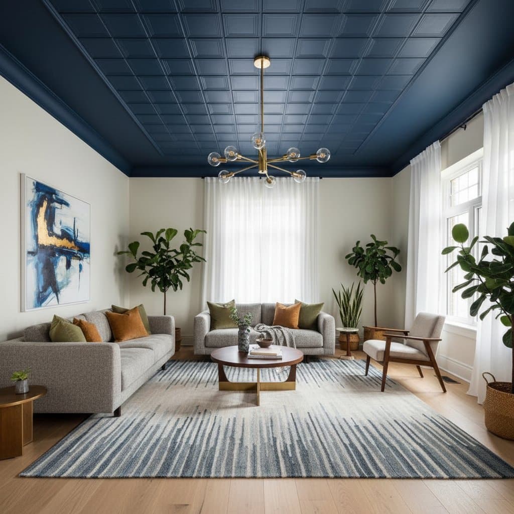 Featured image for Bold Ceilings Create Personality Without Renovation
