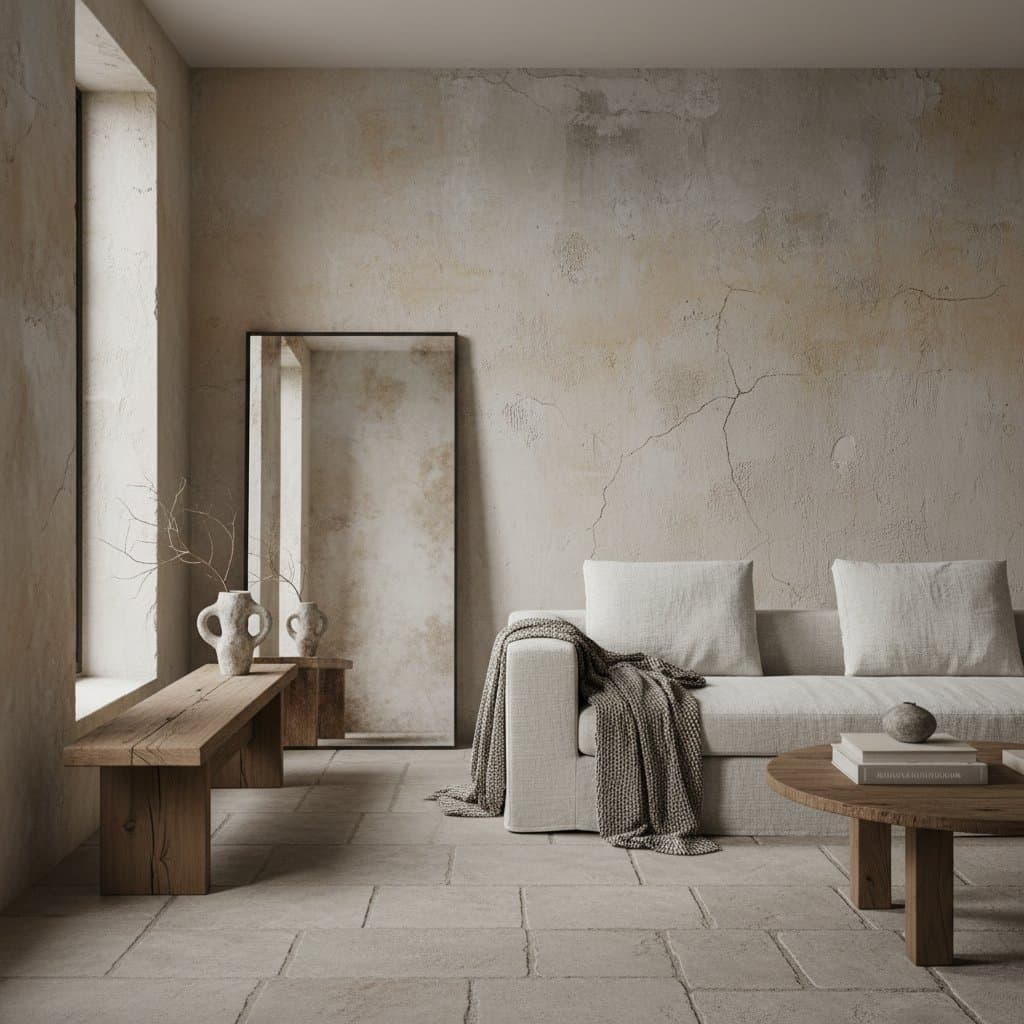 Featured image for Why Imperfect Walls Are Replacing Perfect Paint