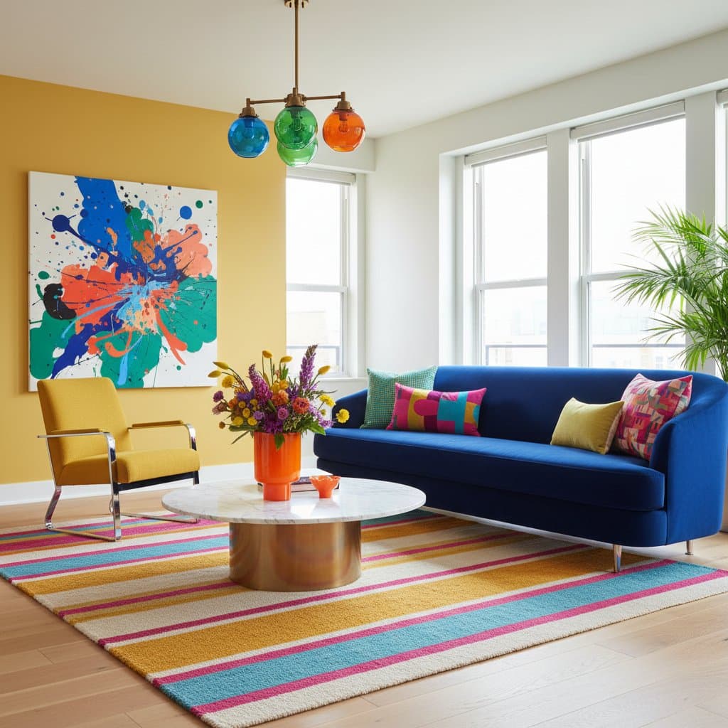 Featured image for Why Bold Color Accents Trigger Happiness at Home