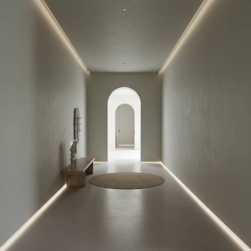 Featured image for Liminal Spaces Turn Eerie Hallways Into Design Features