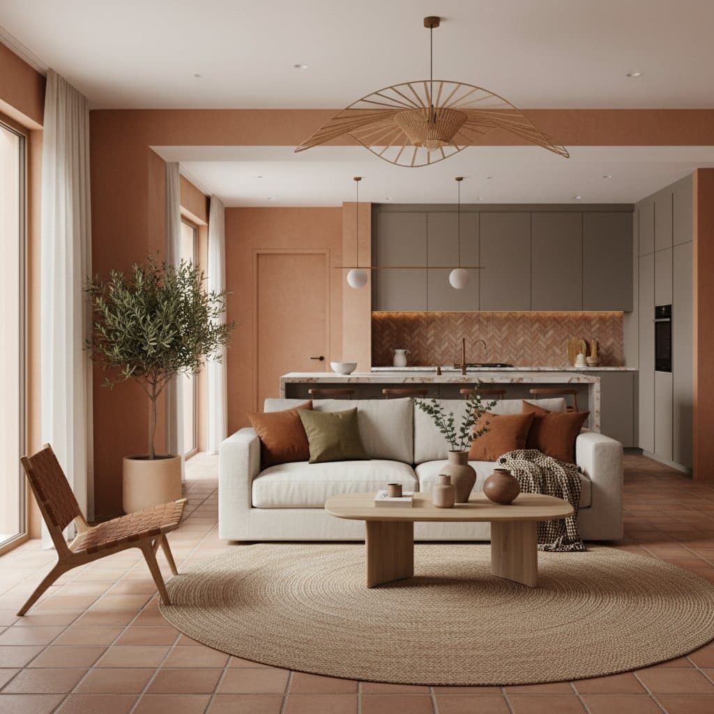 Featured image for Terracotta's Warm Glow: 2025's Top Interior Trend