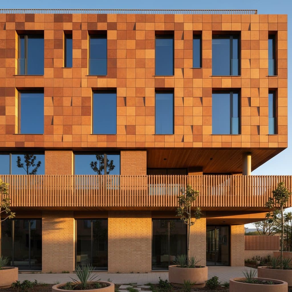 Featured image for Terracotta's Warm Return to 2026 Architecture