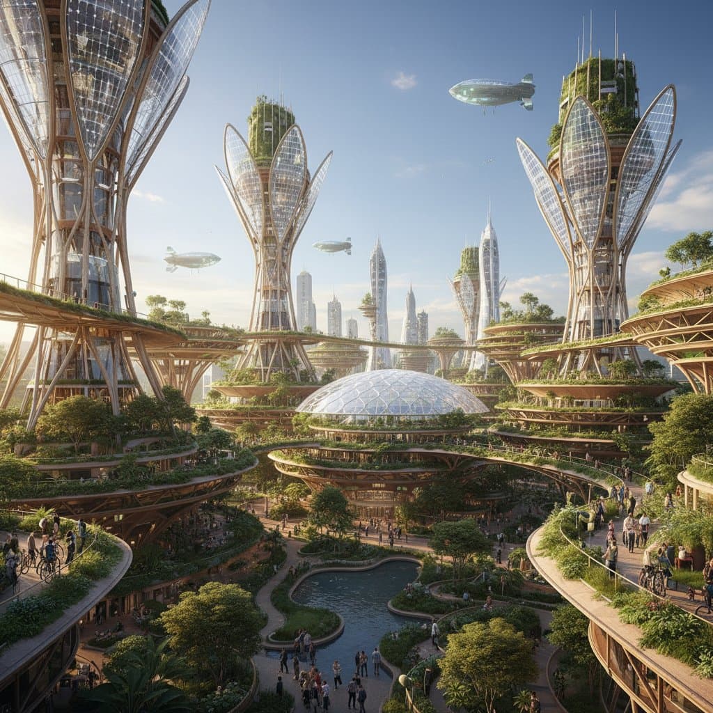Featured image for Solarpunk Architecture: Buildings That Generate Power and Life