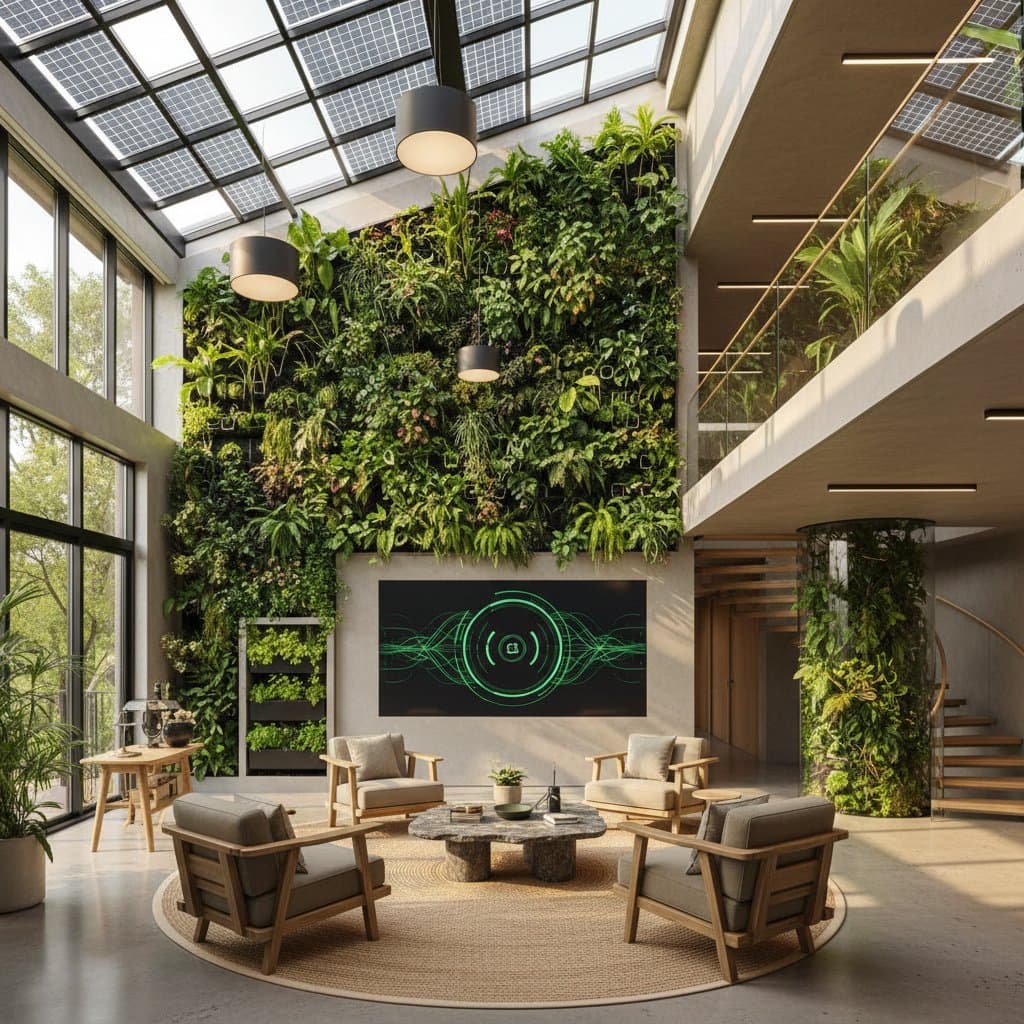 Featured image for Solarpunk Homes Merge Nature With Clean Energy Living