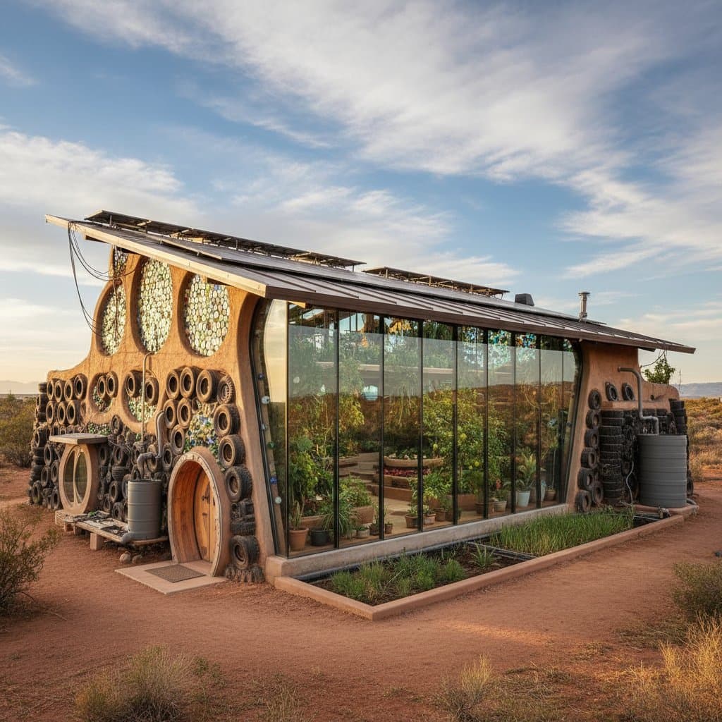 Featured image for Earthships Turn Waste Into Off-Grid Thermal Comfort