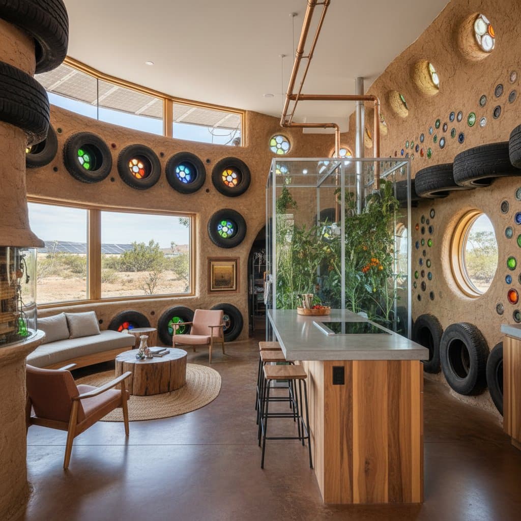 Featured image for Tire Walls and Rainwater: Living Off the Grid Works