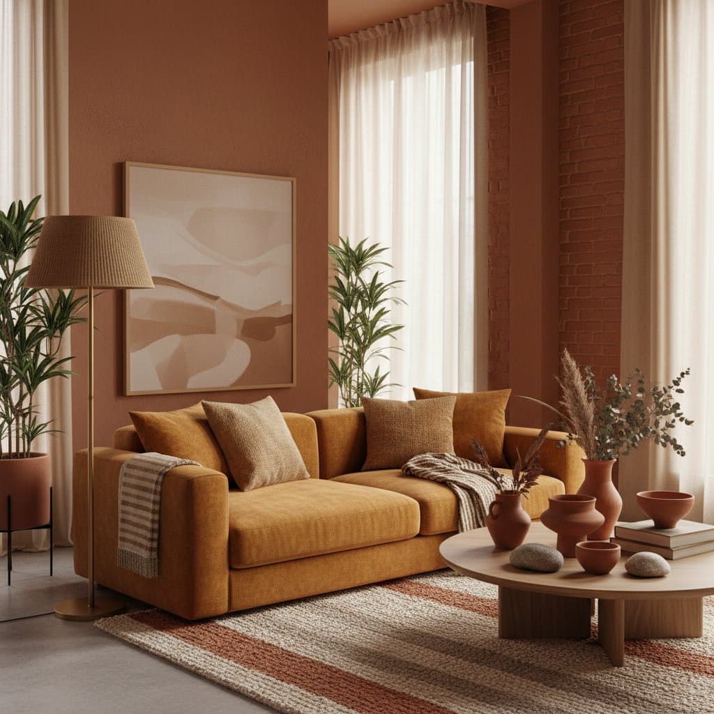Featured image for Terracotta and Ochre: Warming Cold Minimalist Spaces