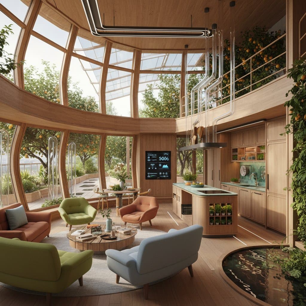 Featured image for Solarpunk Homes: Living Comfortably on Clean Energy