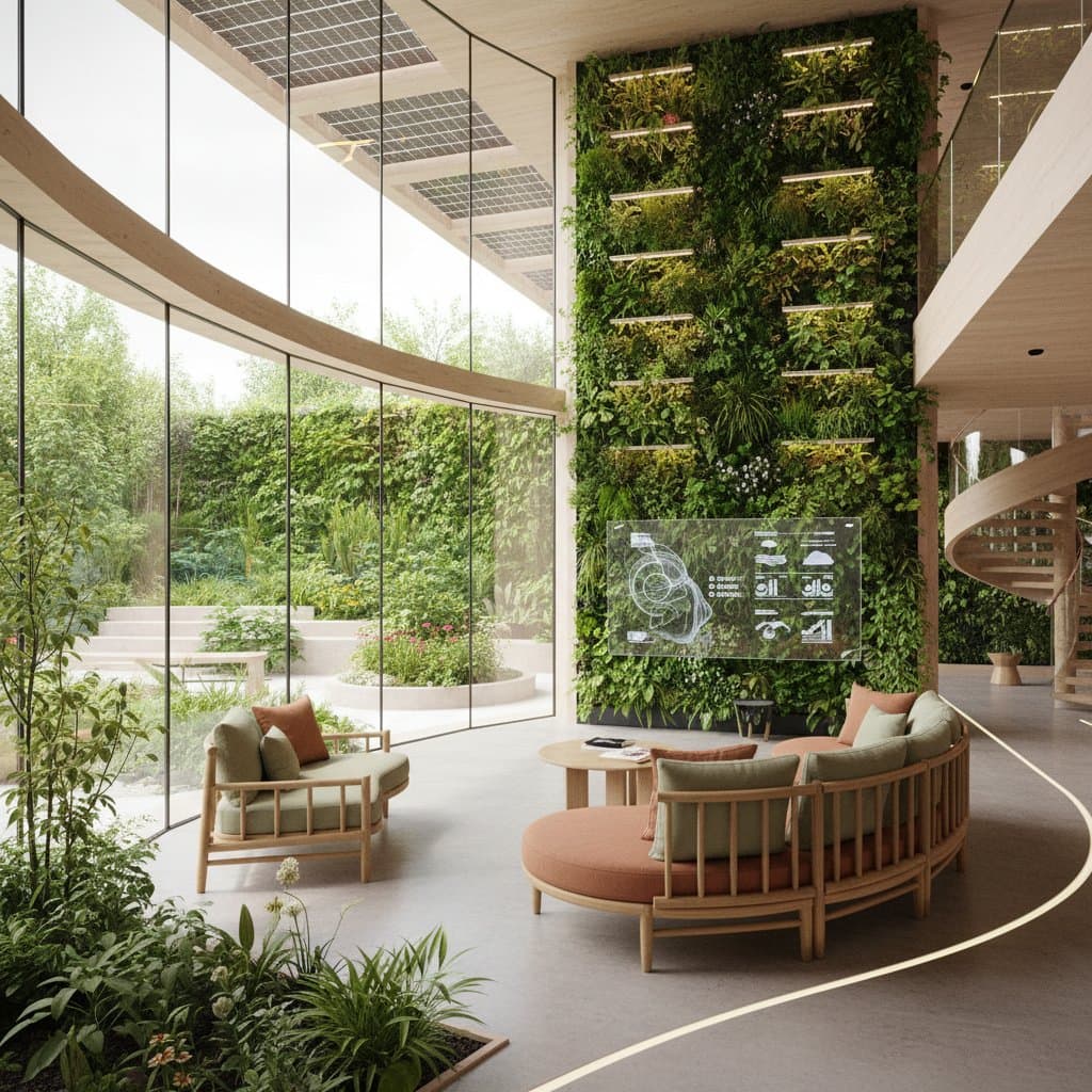 Featured image for Solarpunk Homes Blend Nature and Solar Technology