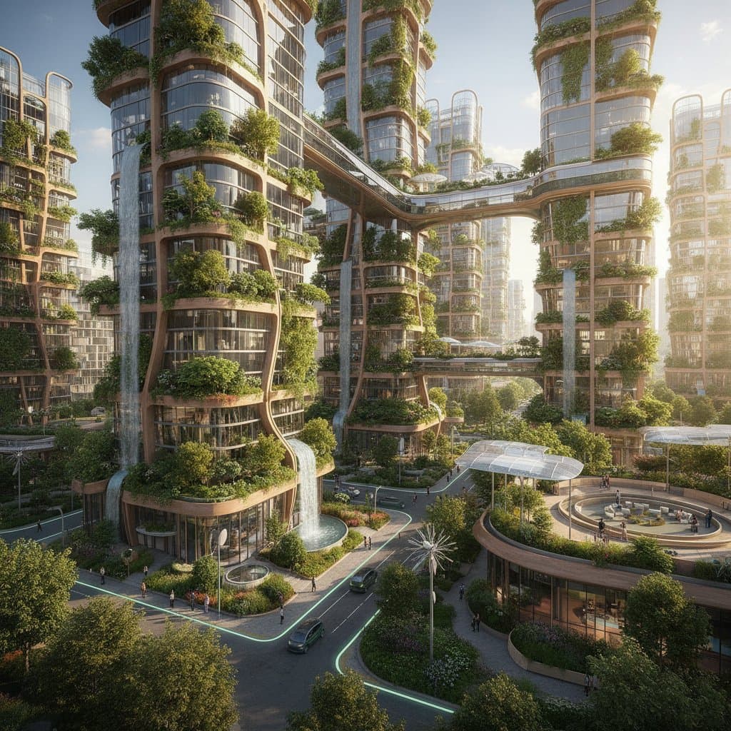 Featured image for Solarpunk Brings Nature Back to Modern Architecture