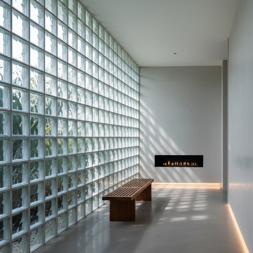 Featured image for Glass Brick Walls Return as 2026's Top Design Feature