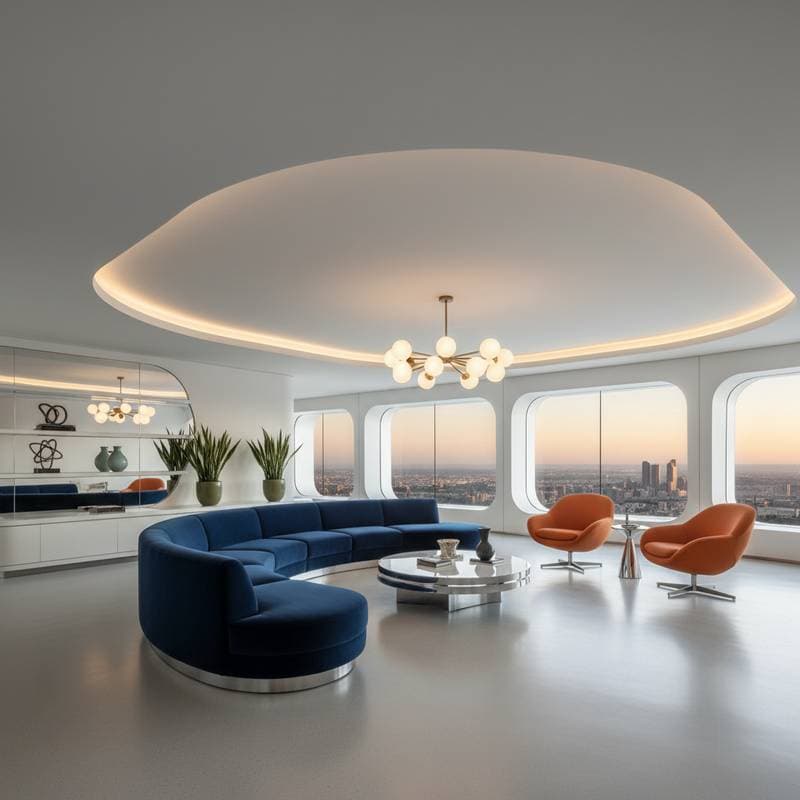 Featured image for Space Age Design Brings Optimism Back to Interiors