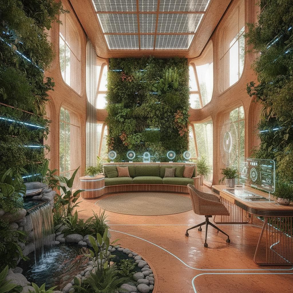 Featured image for Solarpunk Homes Blend Nature With Smart Design
