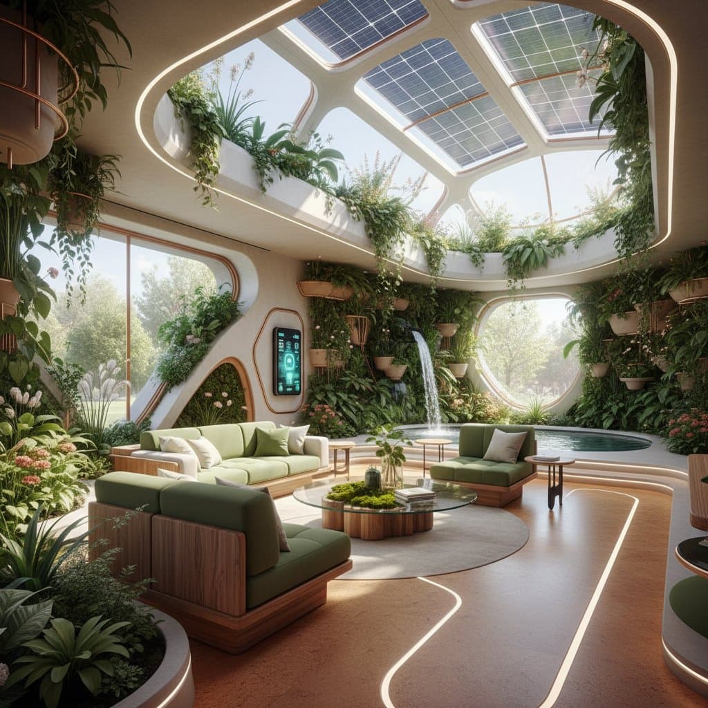 Featured image for Solarpunk Homes Blend Nature With Modern Comfort